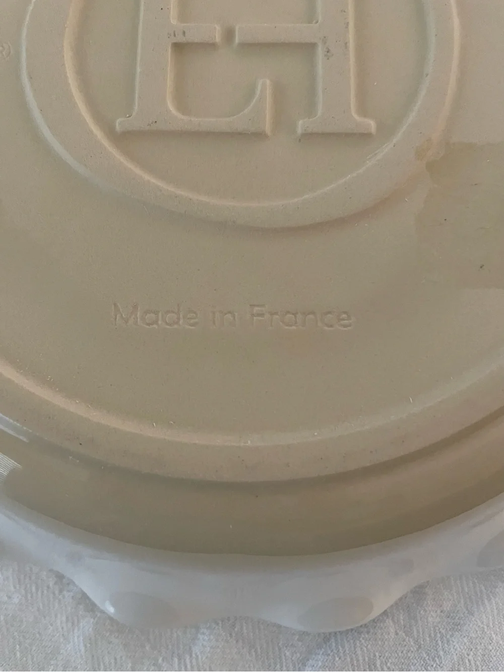 Emile Henry Deep Ruffled Pie Dish